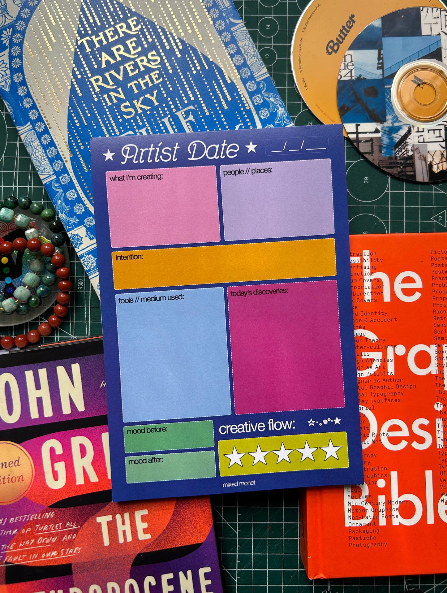 artist date notepad