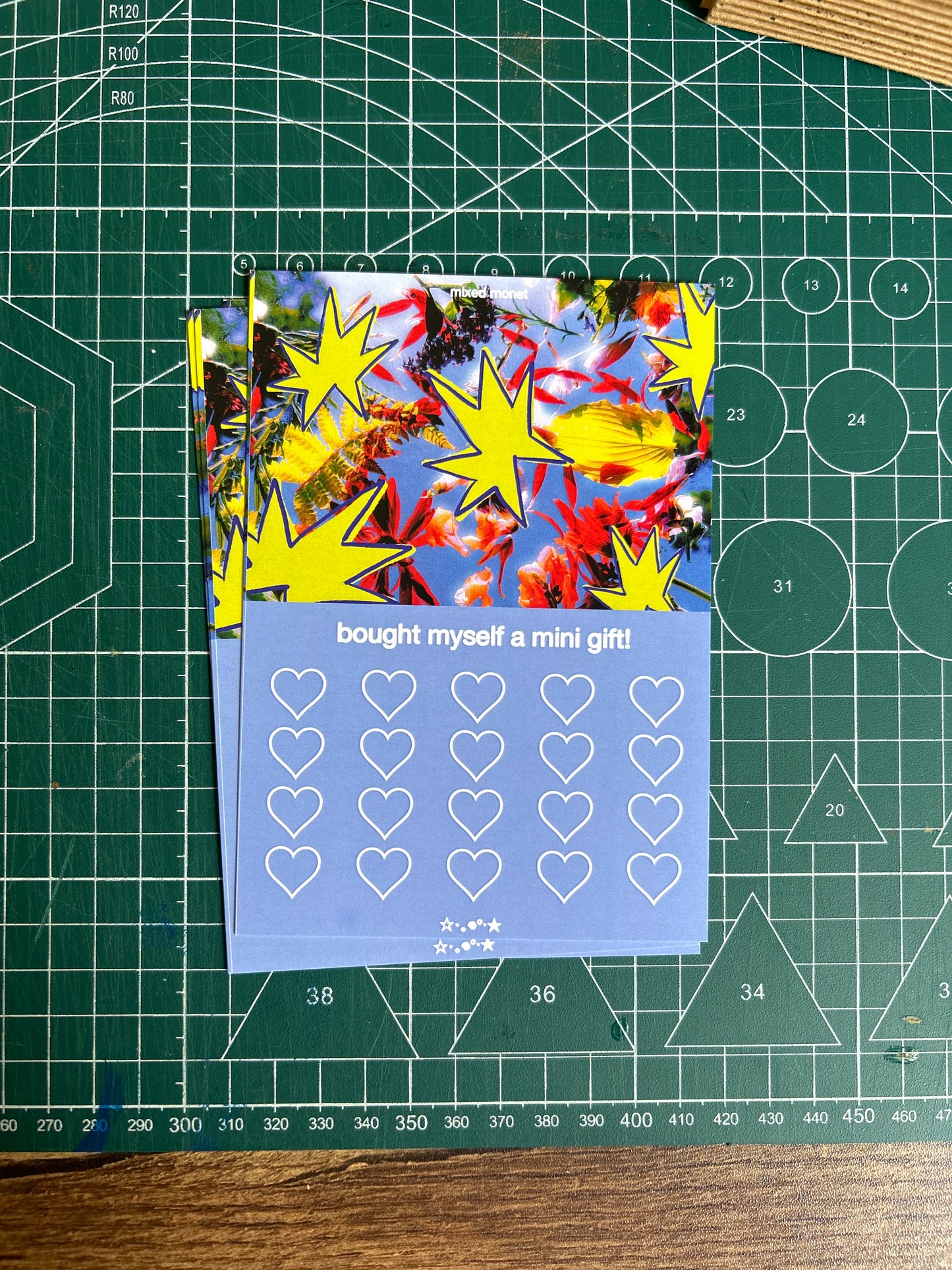 [a6 mini] gift punch card