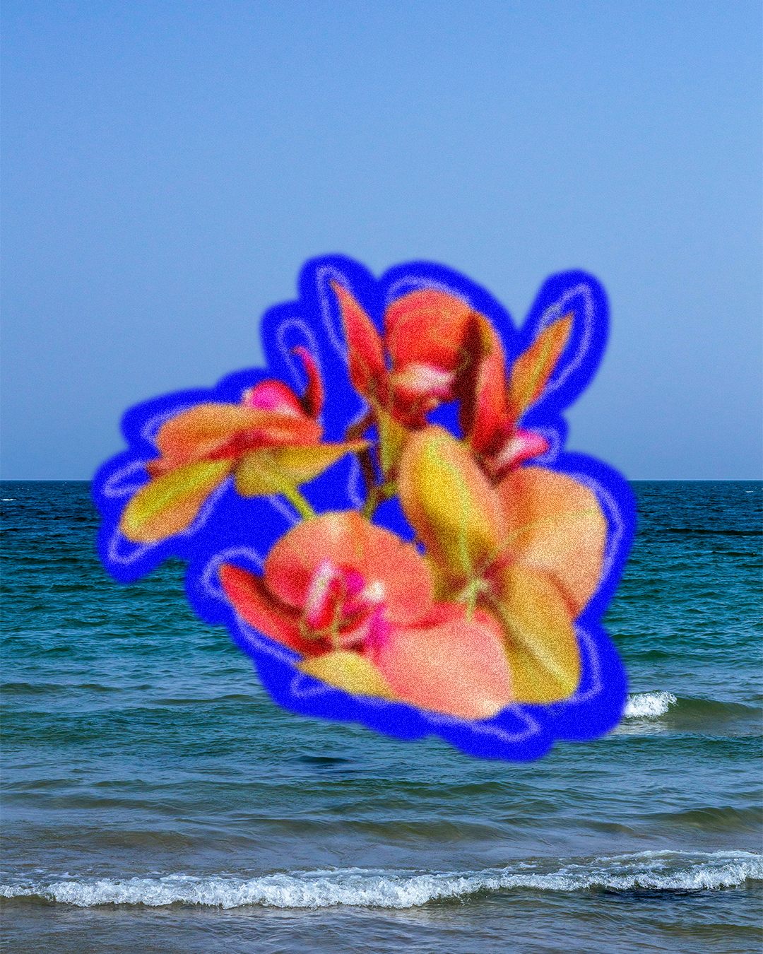 [sticker] messy orchid